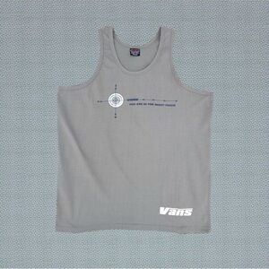 Vans Performance Board Wear Retro Y2K Indie Skater Surfer Sleeveless Tank Top